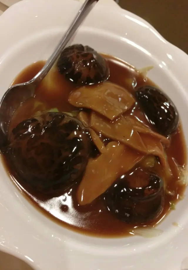 北菇螺片扒時疏
