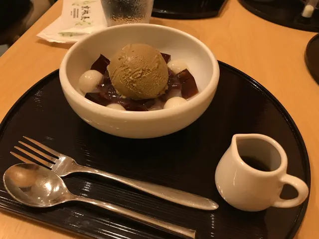 焙茶餡蜜