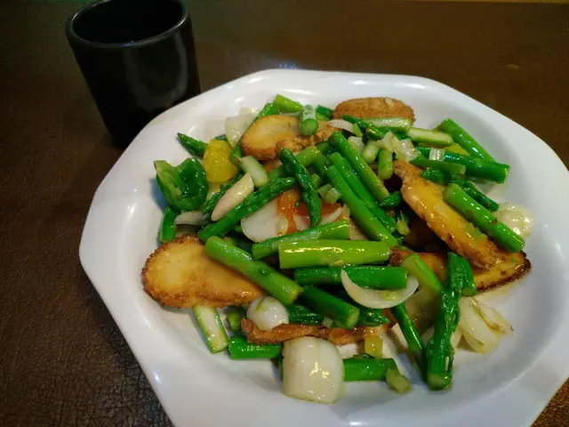 蘆筍百合炒猴頭菇