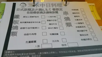 基本所有食物都系以件数落单