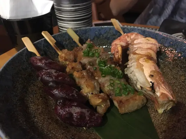 串燒海老/白金豚肉/雞軟骨/一口蕃薯
