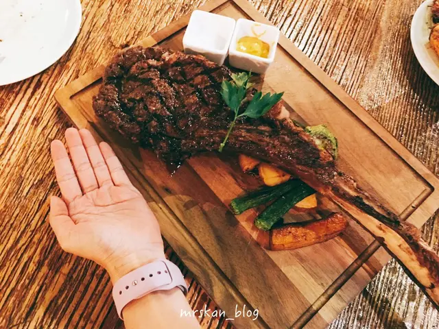 炭燒美國安格斯斧頭扒