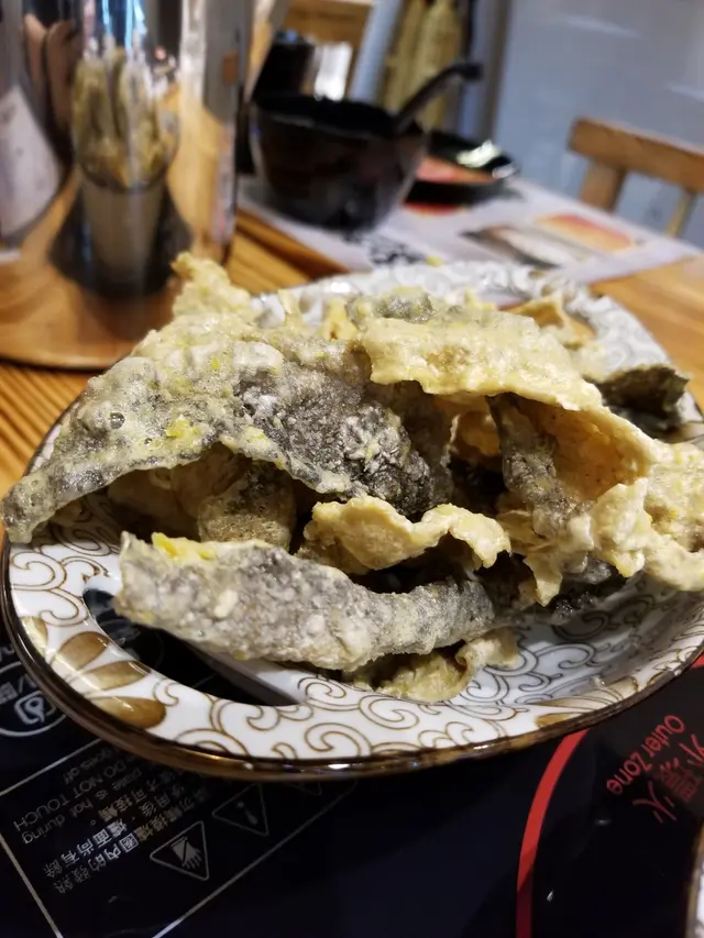 黄金脆魚皮