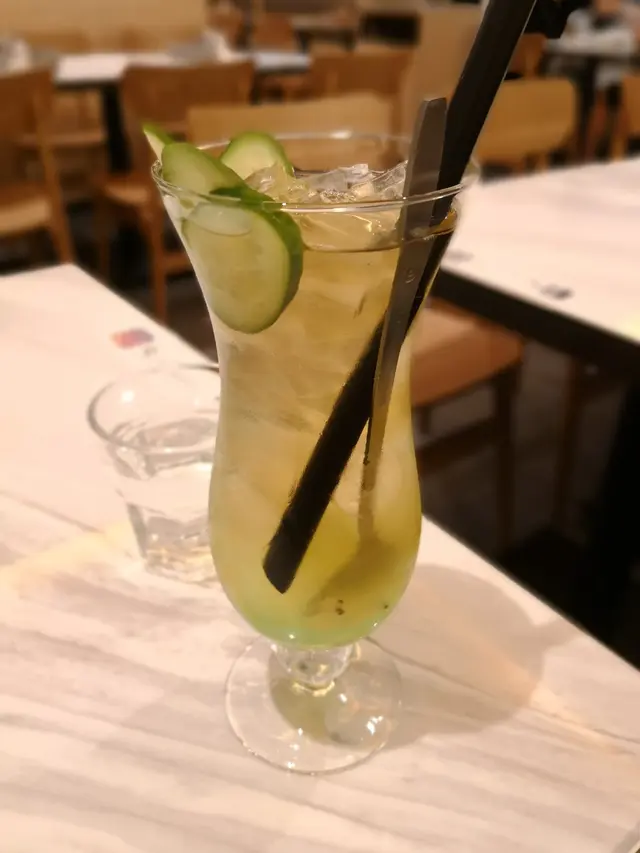 奇異果青瓜冰茶