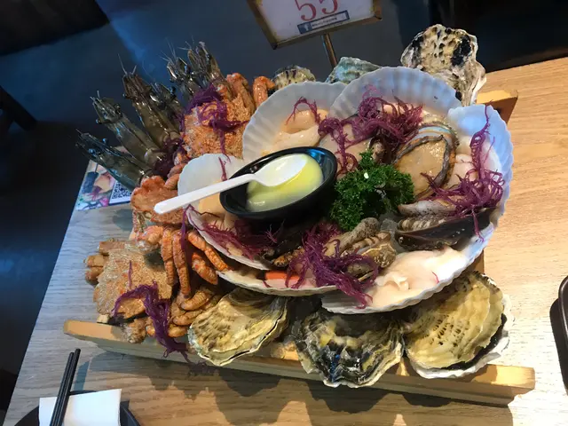 人頭上份量的海鮮 (只有一ROUND)