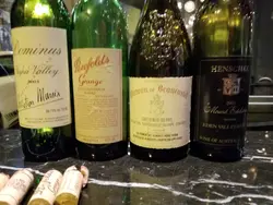We ordered expensive wine; but waiter wouldn't admit to it when one of the bottles was off....