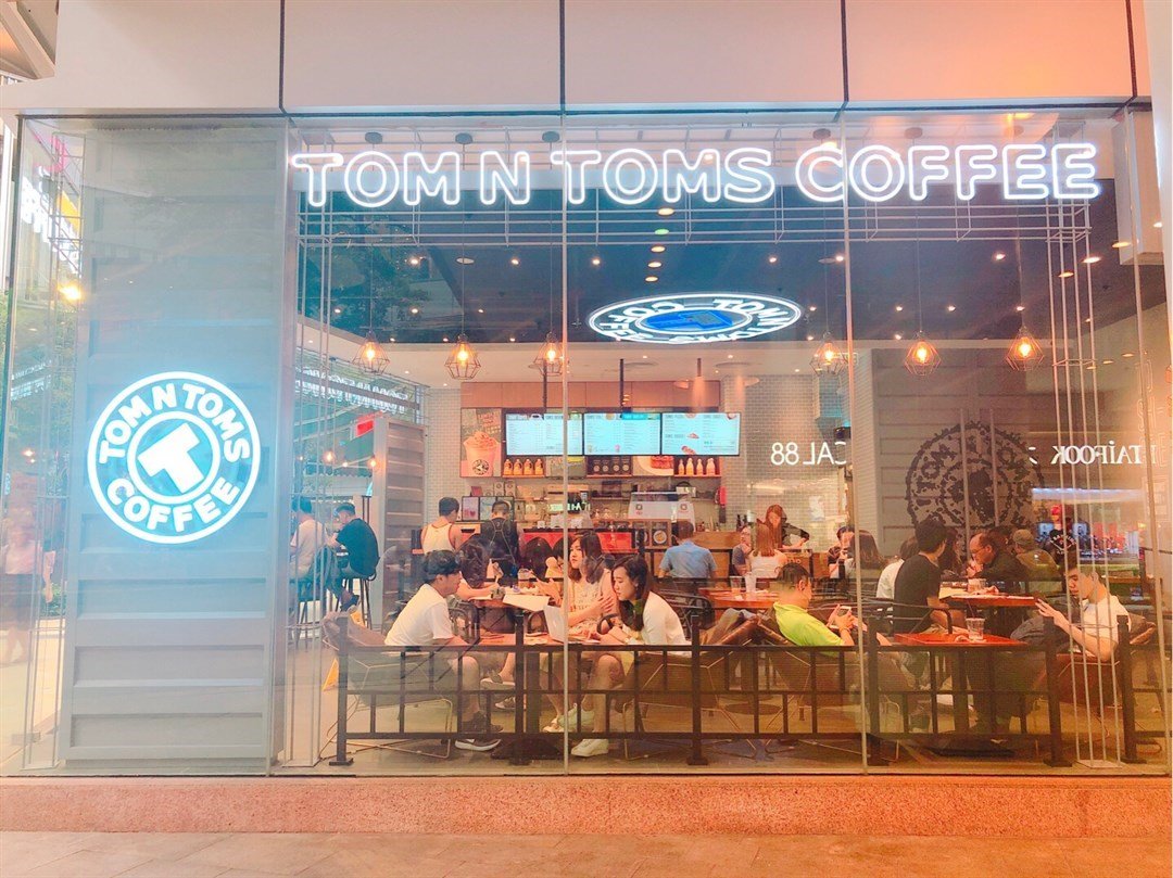 Tom N Toms Coffee in Tsuen Wan Hong 
