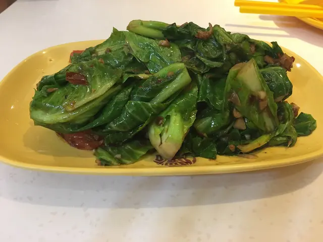 泰式椰菜苗炒馬拉盞