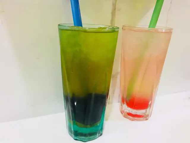 百香果仙草冰  芭樂愛玉冰