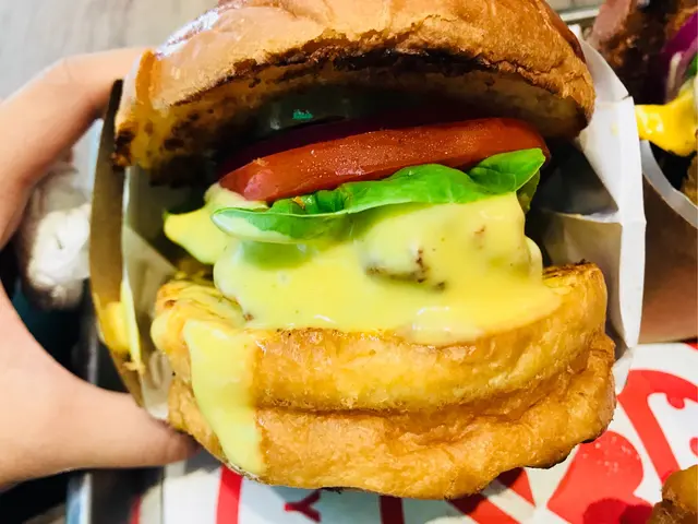 雞肉漢堡加美國芝士