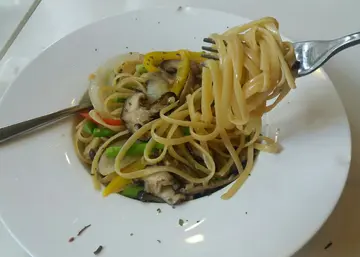 露荀菇扁意粉