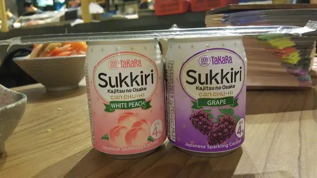 Sukkiri白桃汽酒/巨峰汽酒