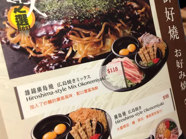 今日所叫的餐點