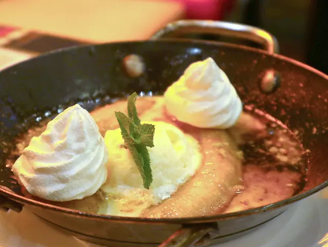 火焰焦糖香蕉伴雪糕