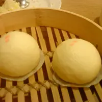 嘴角有粒飯