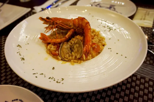 龍蝦忌廉汁海鮮意大利飯