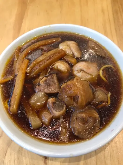 魚皮餃,咖喱尤魚,牛孖筋,油麵