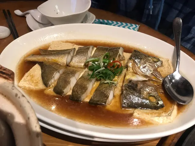 咸黃花魚蒸豆腐