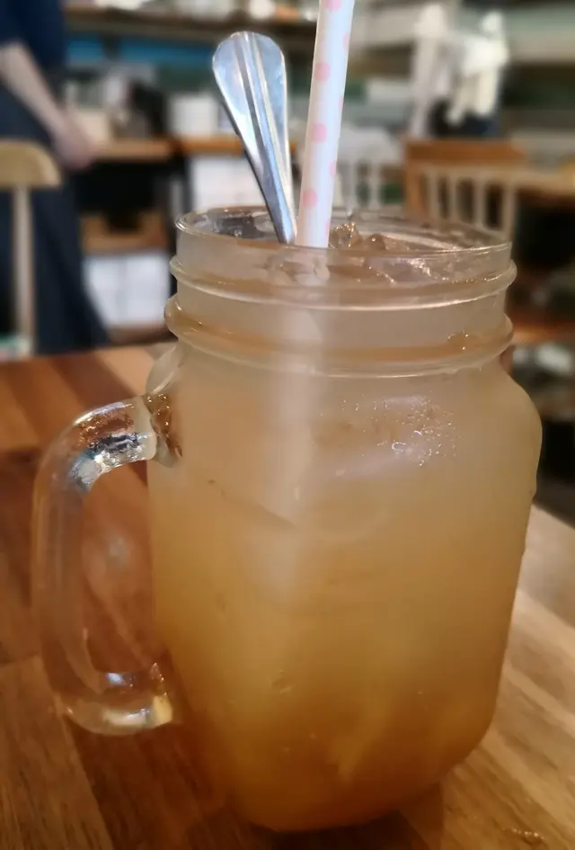 熱帶風情果醬綠茶（凍）