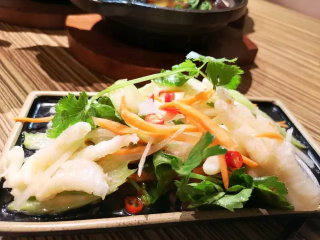 趙口頗彈性，醬汁酸咪咪， 辣辣地，好開胃，食到不停口😋😋😋