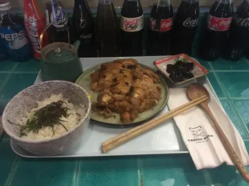 茶熏鸡佐乌龙茶渍饭