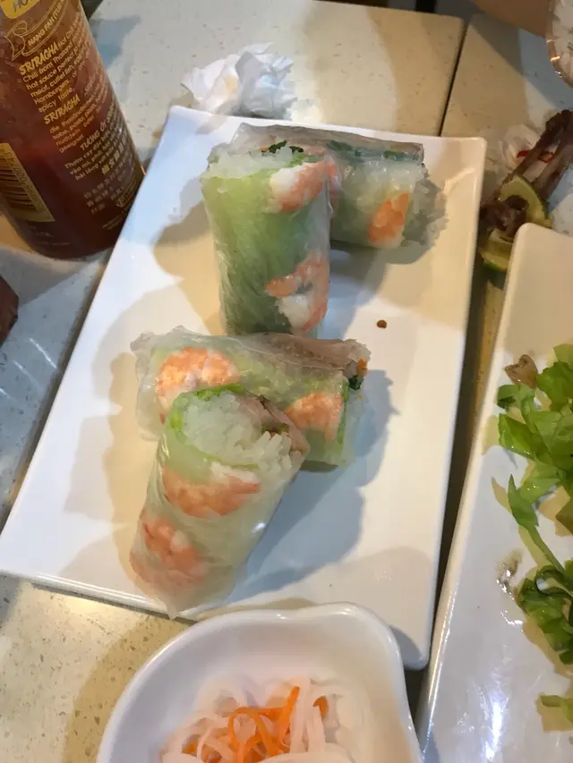 米紙蝦卷