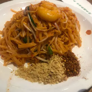 泰式蝦球炒金邊粉