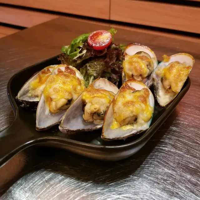 芝士焗紐西蘭青口