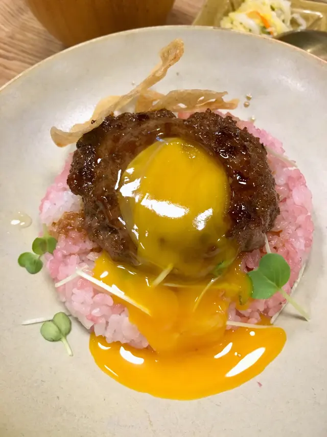 和王牛漢堡丼