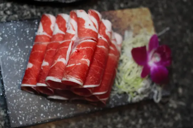 涮鍋小羔羊肉片