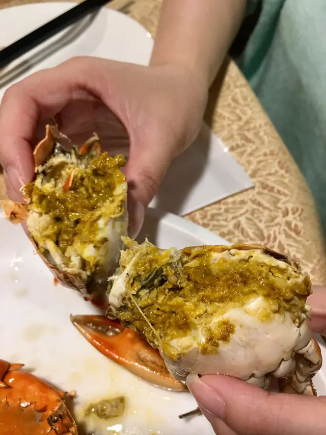 鹽焗黃油奄仔蟹