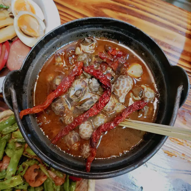 火焰辣酒煮醉螺