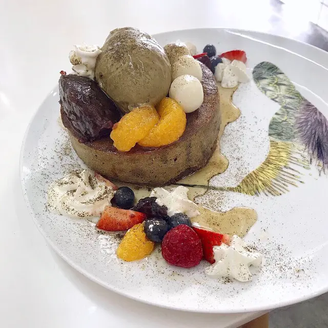 Hojicha Pancake
