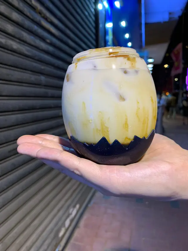 金蛋黑砂布蕾撞奶