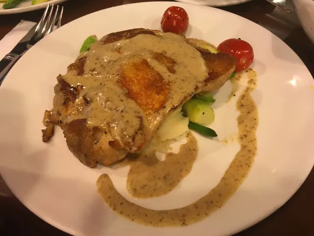 麻醬燒雞扒