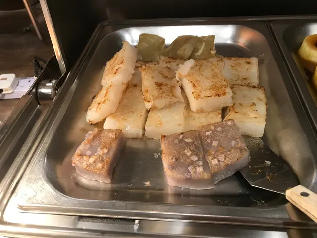 馬蹄糕、芋頭糕、蘿蔔糕