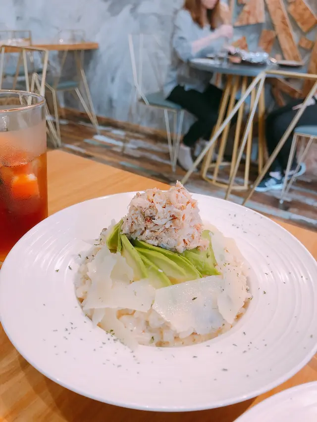 牛油果忌廉蟹肉意大利飯