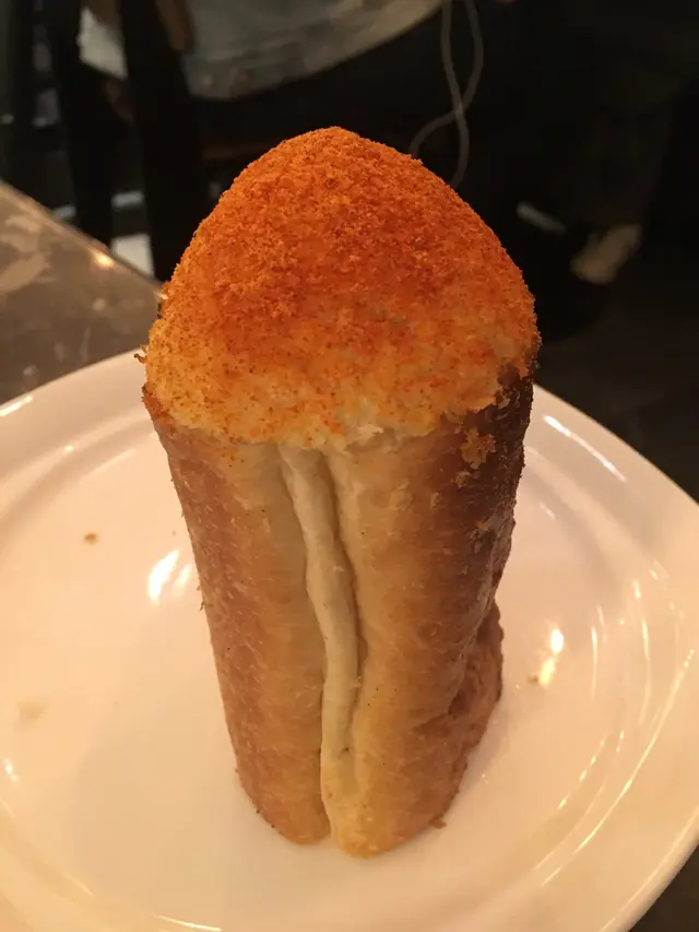 Garlic bread tower