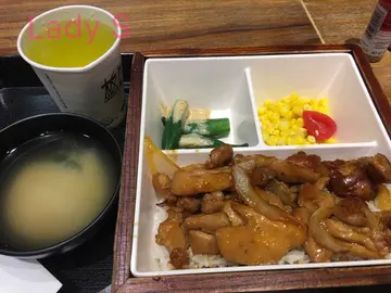 板上照燒雞配珍珠飯