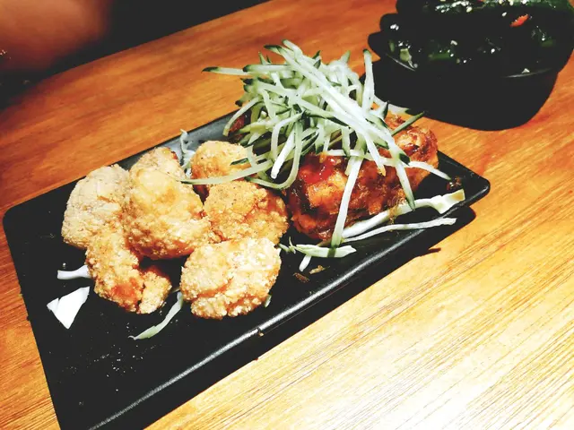 炸豆腐拼鹽酥雞