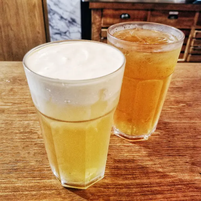 起司奶蓋茉莉花茶