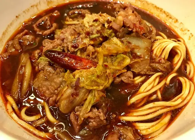 水煮牛肉拉麵走蔥