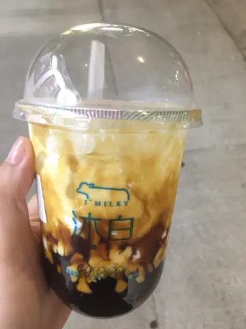 黑糖波霸鲜奶