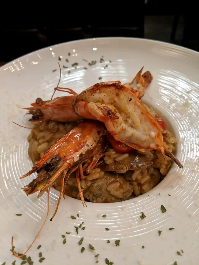 龍蝦忌廉汁海鮮意大利飯