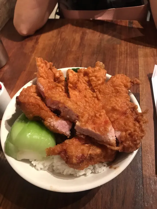 秘製豬扒飯（肉燥汁）