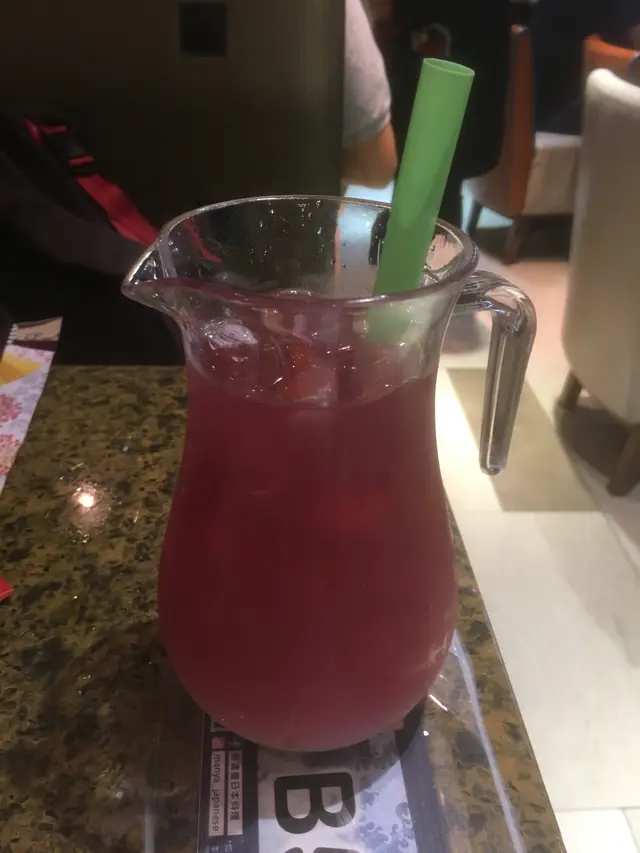 紫貝天葵白桃梳打