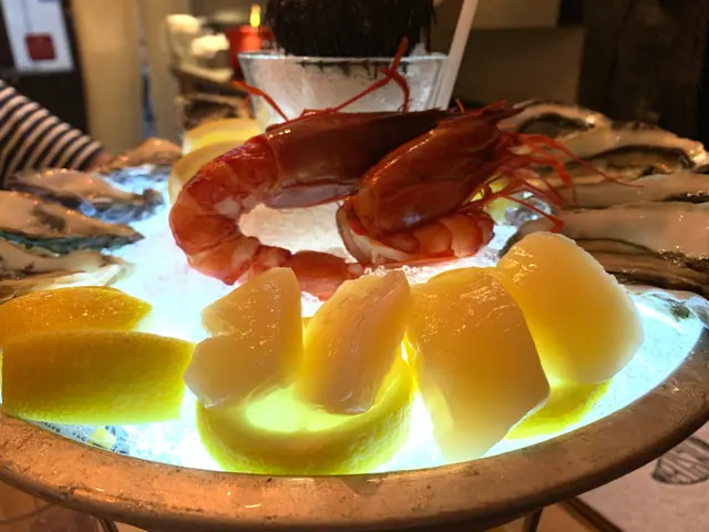 地中海紅蝦  北海道帶子