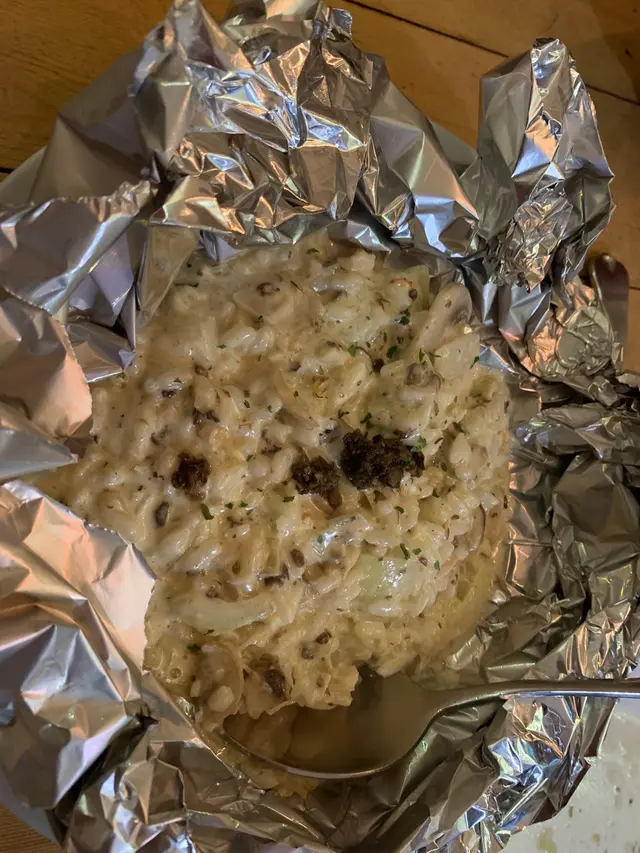 松露蟹肉意大利飯