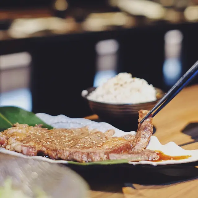 安格斯牛扒照燒定食