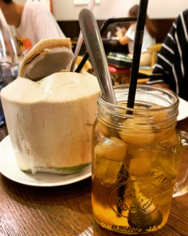 椰青+龍眼冰